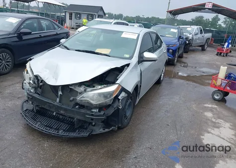 2015 Toyota Corolla L from USA, damaged, VIN 2T1BURHE0FC432880